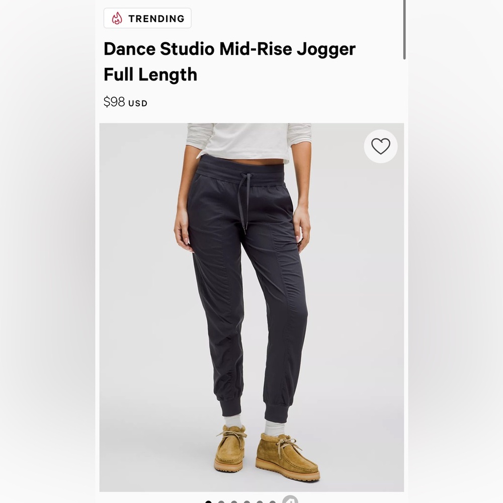 Lululemon Dance Studio Mid-Rise Jogger